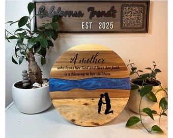 Tabla de cortar familiar - Regalo para el Día de la Madre