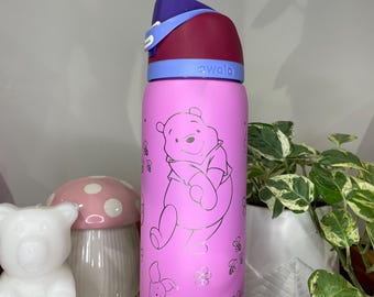 Winnie the Pooh Owala 32oz Tumbler. Custom Engraved With Optional Name Engraving