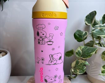 キッズ 16オンス Owala Freesip ウォーターボトル カスタム彫刻 - Etsy