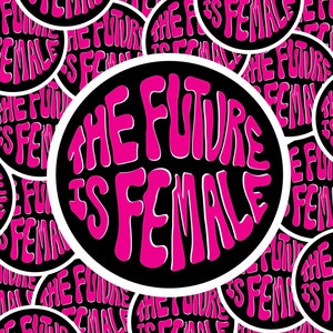 feminist sticker - The future is female sticker