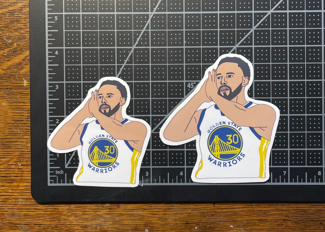 Steph Curry Night Night Golden State Warriors Basketball Sticker - Etsy
