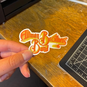 Allman brothers band sticker