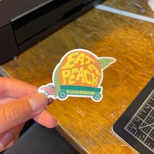 Allman brothers band - eat a peach album sticker