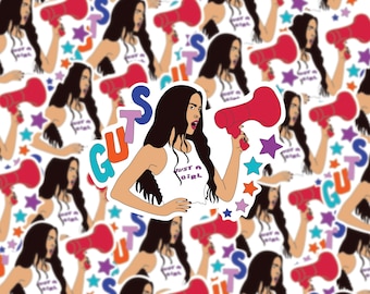 Pegatina de tripas de Olivia Rodrigo
