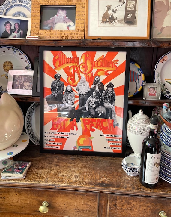 Allman Brothers Band Poster | Eat a Peach Poster | Glossy Poster