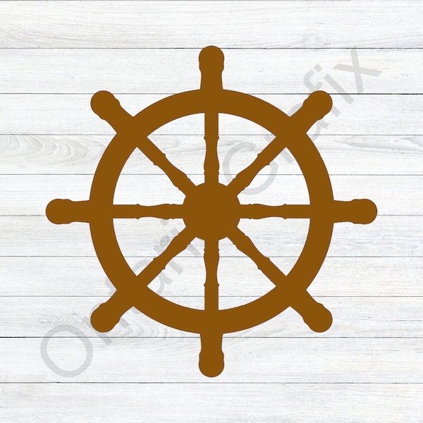 Ship Steering Wheel Svg, Boat steering wheel SVG, ship wheel, naval wheel, svg, cut file, design, dxf, clipart, vector, icon, eps, pdf, png