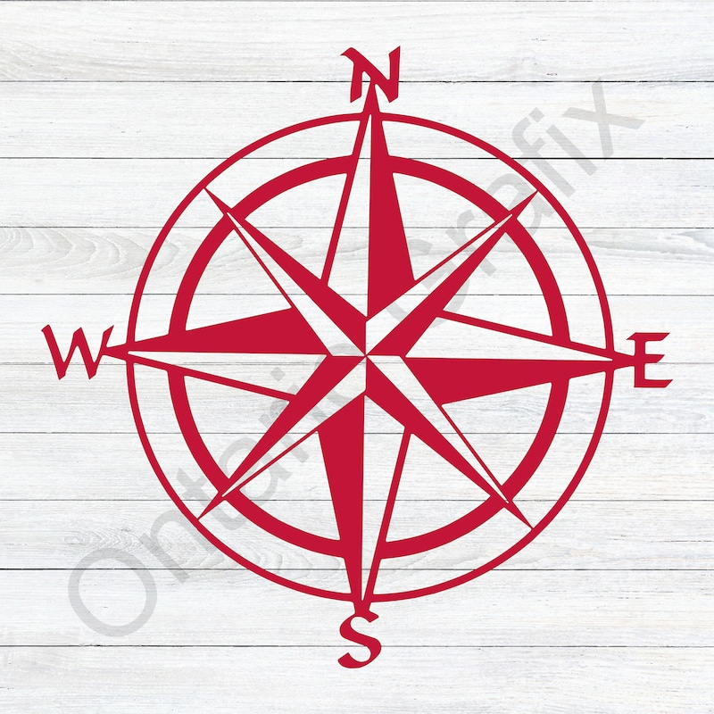Compass Rose Design - Etsy