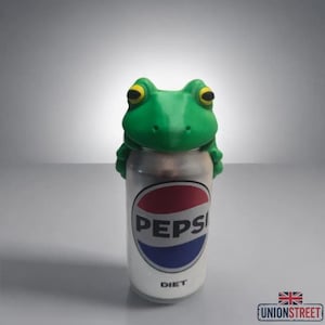 Frog Can Cover: 3D Printed Drink Protector - Bug & Fly Prevention