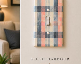 Blush Harbour - Light Switch Cover