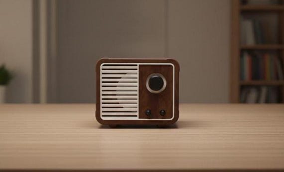 Google Nest Mini 用レトロな蓄音機風スタンド Google Nest Mini Retro Radio Stand: 3D Printed Wood Look - Etsy