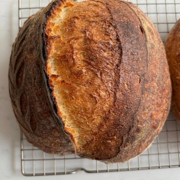 Organic sourdough bread