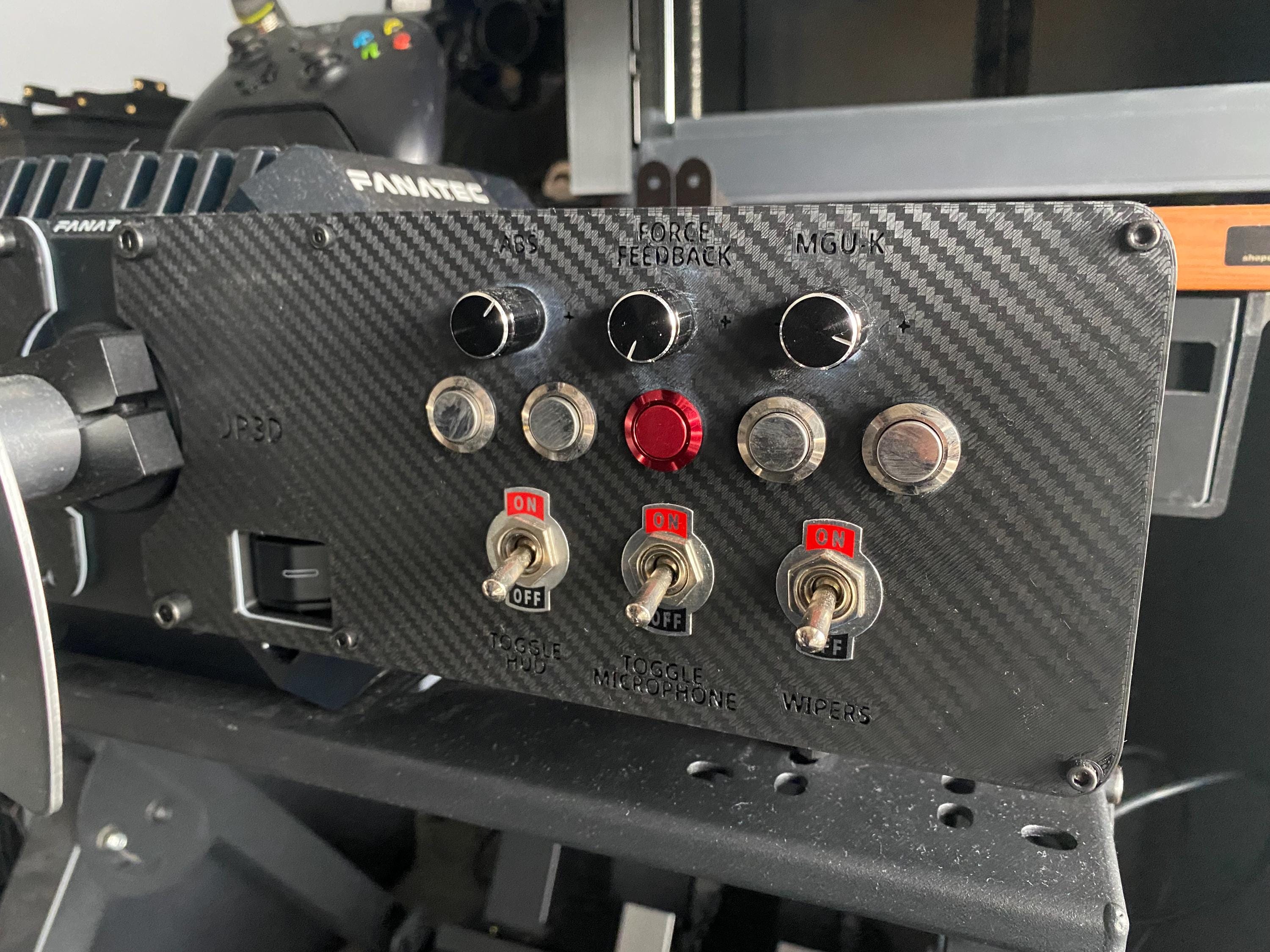 Fanatec CSL DD Button Box: 3D Print STL Files, Sim Racing Accessory ...
