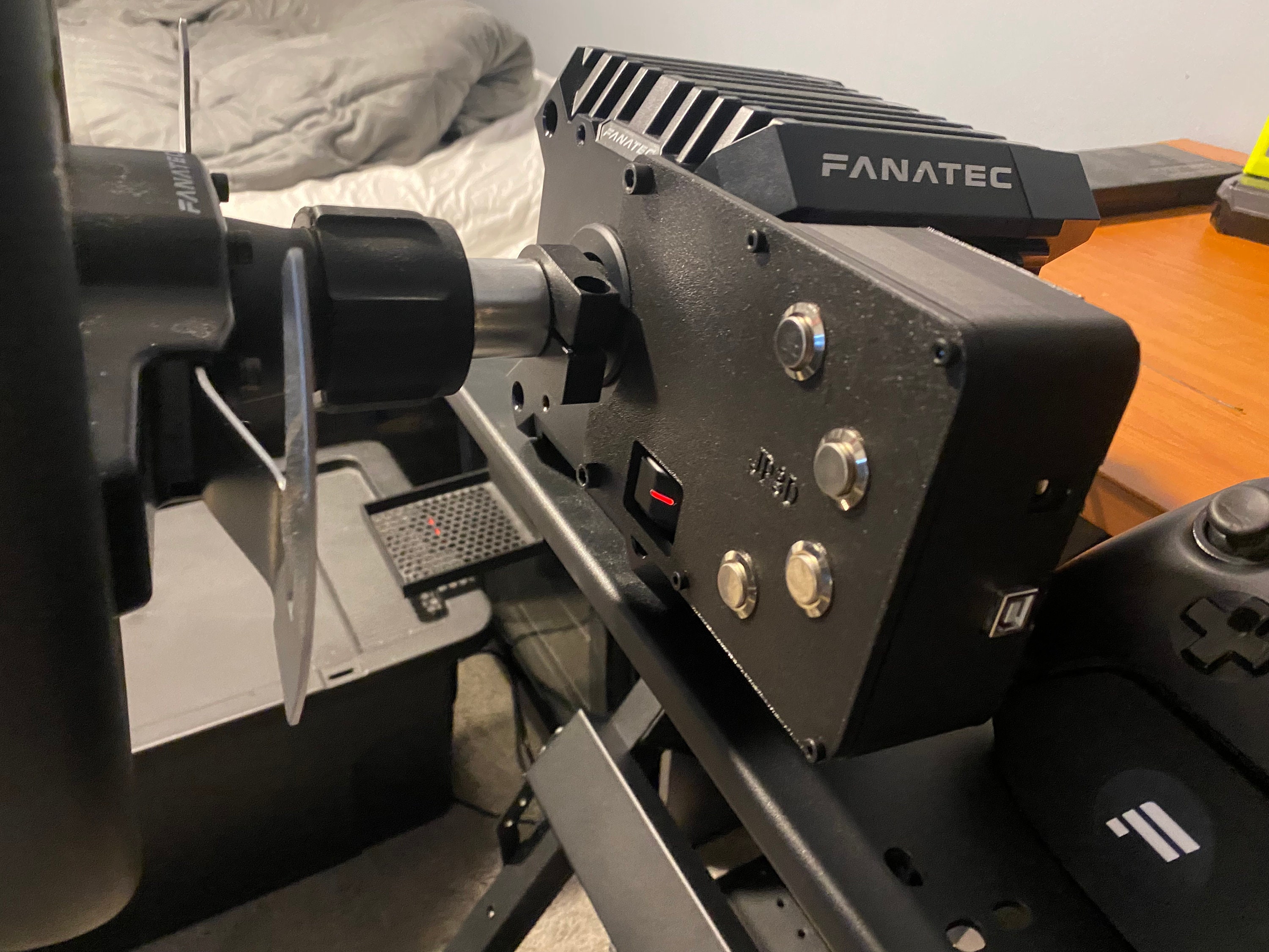 Fanatec CSL DD Button Box / STL Files / 3D Print Sim Racing Button Box ...