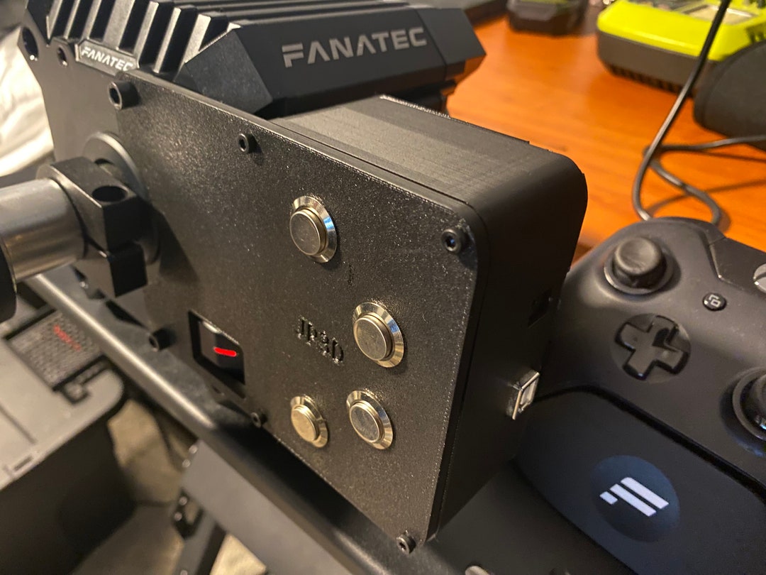 Fanatec CSL DD Button Box / STL Files / 3D Print Sim Racing Button Box ...