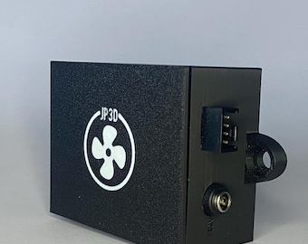 Sim Racing Wind Simulator: Dual Fan Controller Box for SimHub