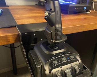 Custom VKB Gladiator HOTAS Mount STL