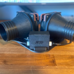 DIY Simracing Wind Simulator // STL Files + Parts List + Instructions // SimHub Compatible Wind Simulation // Fanatec CSL Mount Files //