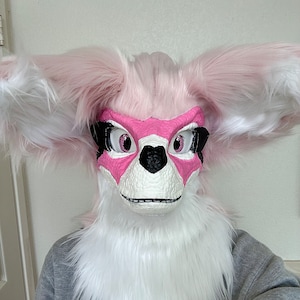 Pink Dinomask Premade