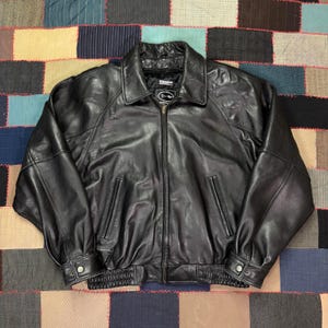 Tannery West Leather Jacket Mens - Etsy