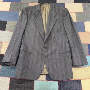Giorgio Armani 90sストライプ テーラードジャケット 90s Giorgio Armani Suit - Etsy