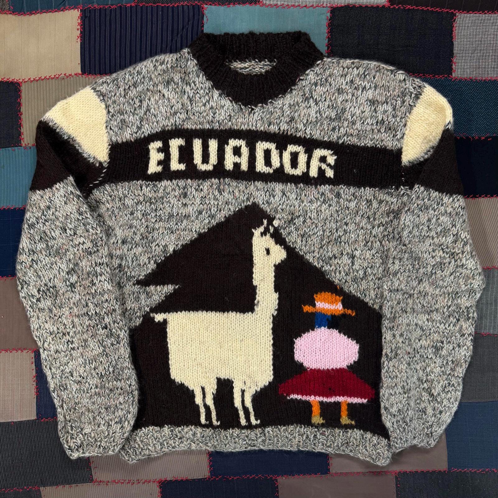 80s Ecuador Sweater - Etsy