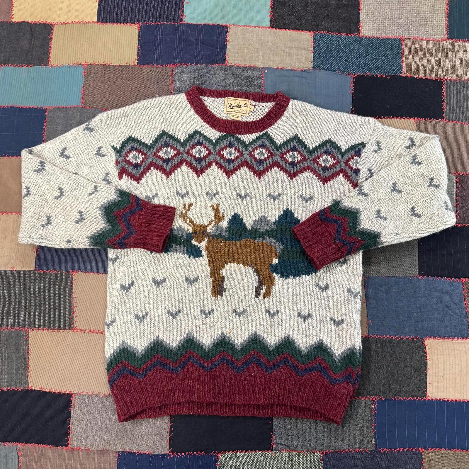 Woolrich Sweater 90s - Etsy