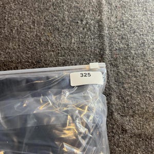 Vintage 80's Pendleton Black Wool Cable Knit Cardigan Sweater Size L zdjęcie 6