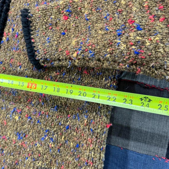 Vintage 80s Chunky Speckled Wool Knit Cardigan – … - image 4