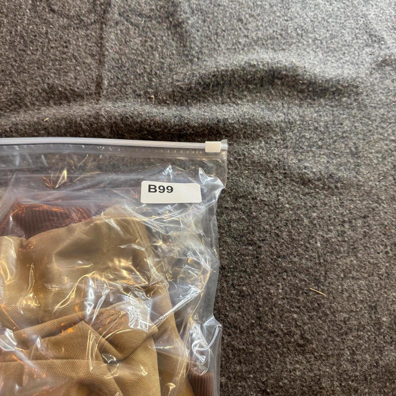 Vintage 90's Carhartt Workwear Tan Faded Hooded Essential Jacket Size XL image 7