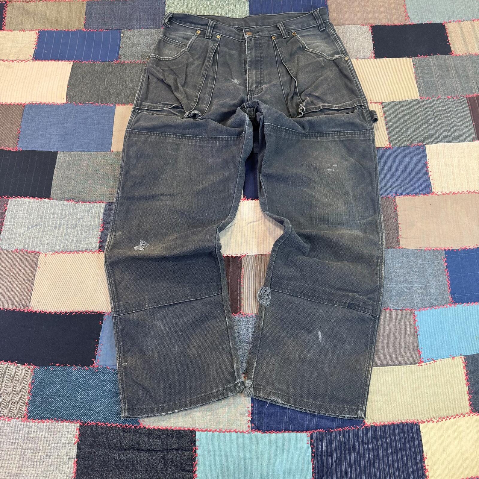 Vintage Double Knee Pants Carhartt - Etsy