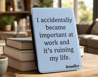 BookTok Kindle Case Funny eReader Cover Accidentally Became Important Personalized Book Lover Gift