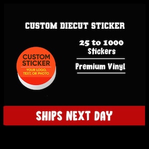 Custom Vinyl Stickers / Die Cut Stickers / Logo Stickers