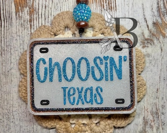 Choosin’ Texas Car Freshie: Handmade Scented Air Freshener