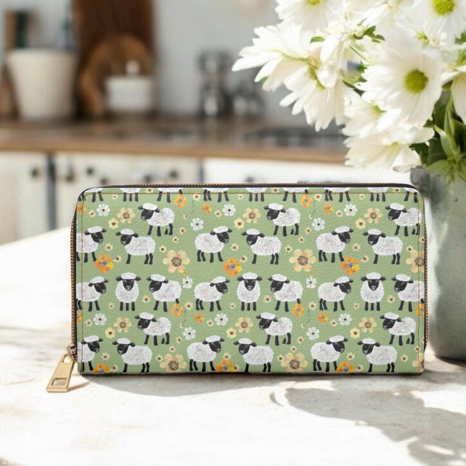 Sheep Lamb Wallet - Etsy