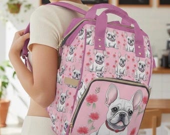 Betsey Johnson French Bulldog Mini Backpack Pink - Etsy Ireland display picture 3