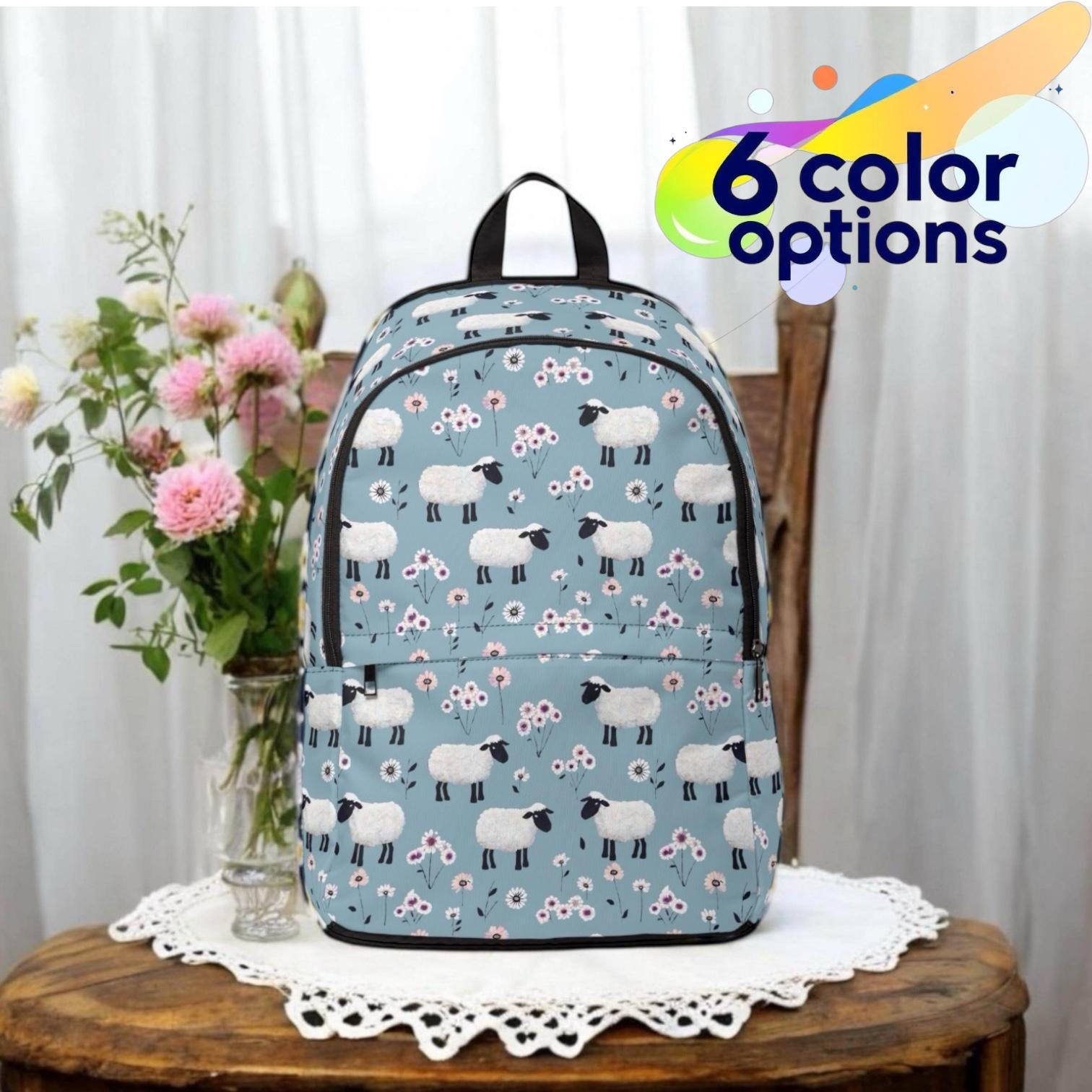 JennyFax I'm Found Backpack Navy sheep I'm Found Backpack / Navy
