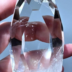 AAA Collectors AAA Ago Blu Quarzo Himalayano Tibetano Fiamma: Quarzo Nirvana ad Alta Frequenza Diamante Energia Curativa Alta Quota Cristallo Decorazione