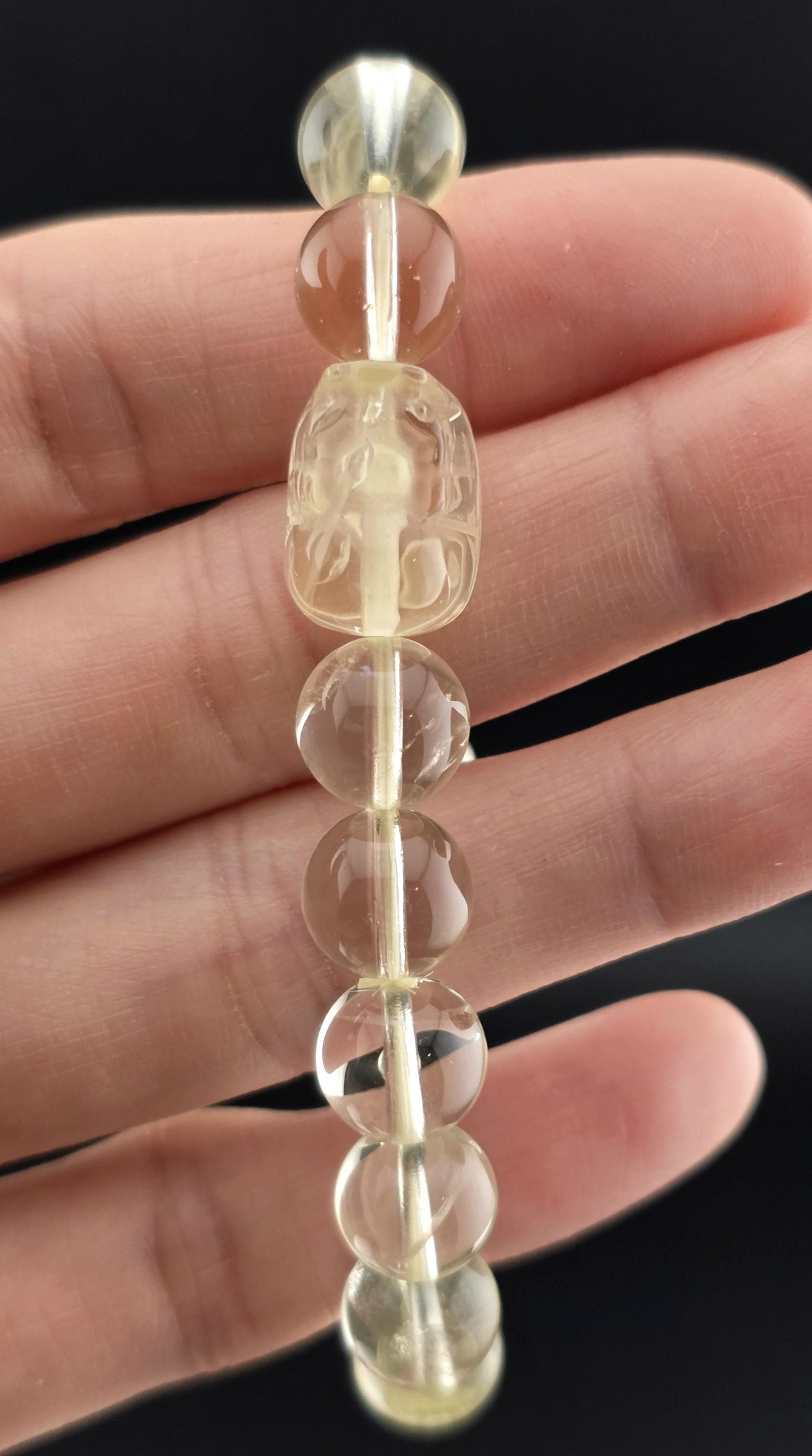強力なシトリン貔貅の富のブレスレット：富と繁栄の風水ギフト - Etsy 日本