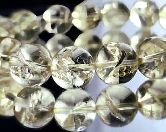 ブラジル産、宝石グレードAAA天然スモーキークォーツファセット