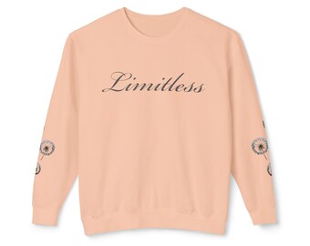 Limitless - Inspirational Unisex Lightweight Crewneck Sweatshirt