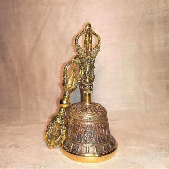 Vajra Ghanta Dorje Drilbu ファイブスポーク - Etsy 日本