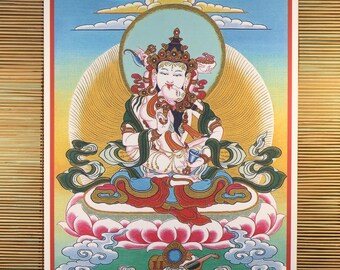 Thangka tibetano di Vajrasattva