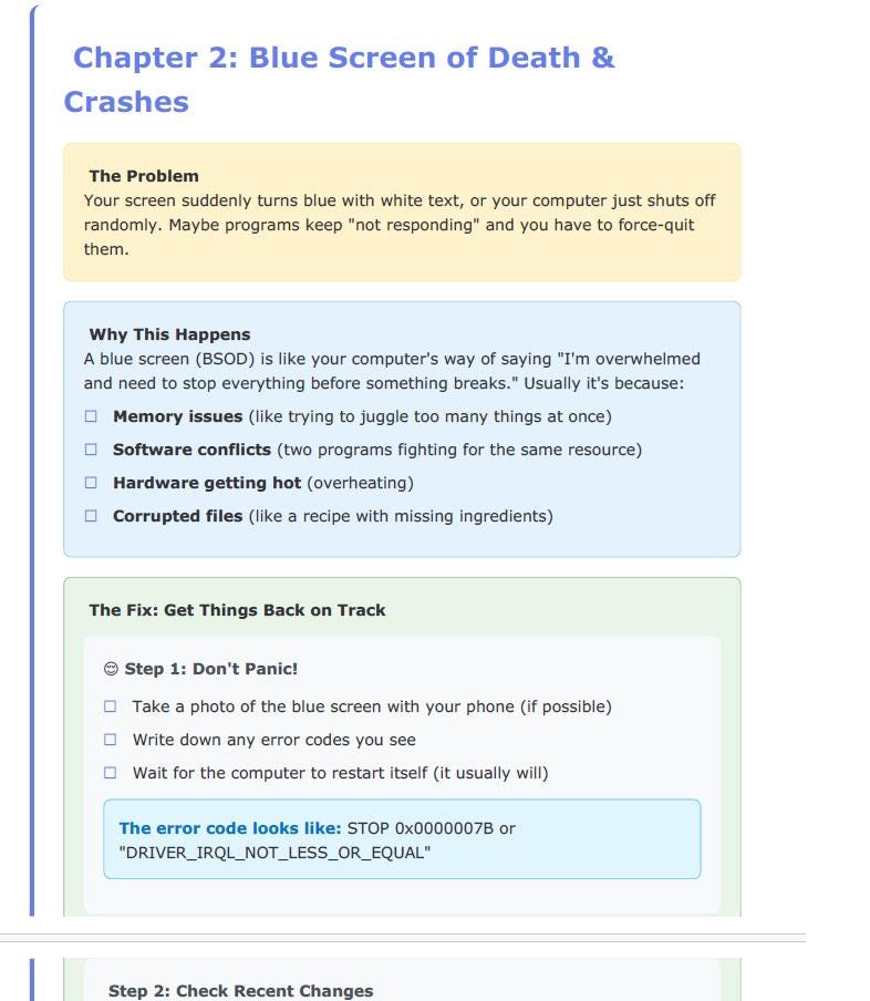 Computer Troubleshooting Guide: Easy PC Repair Manual for Beginners ...