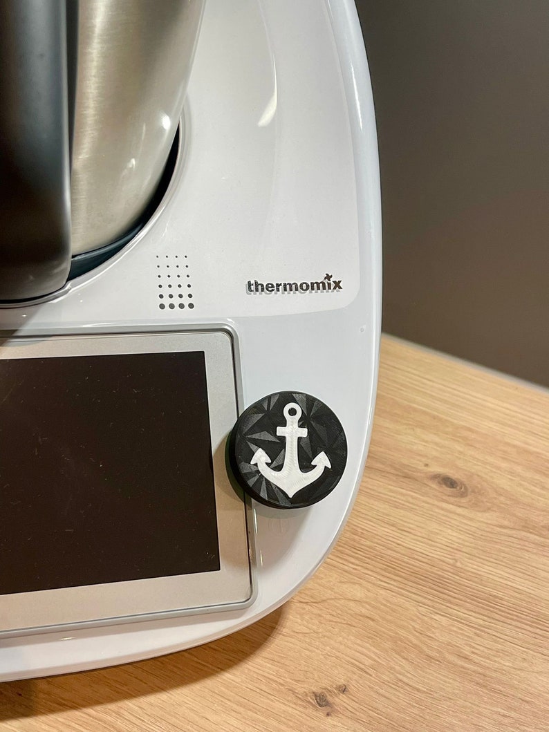 Thermomix TM6 Knopf Abdeckung Button Cover TM 6 zdjęcie 2