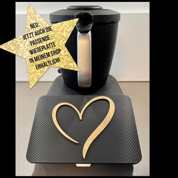 Thermomix TM7 Displayabdeckung Displayschutz Cover Herz
