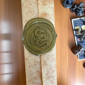 Handcrafted Royal Decree Scroll: Personalized Calligraphy, Wax Seal - D&D, Events