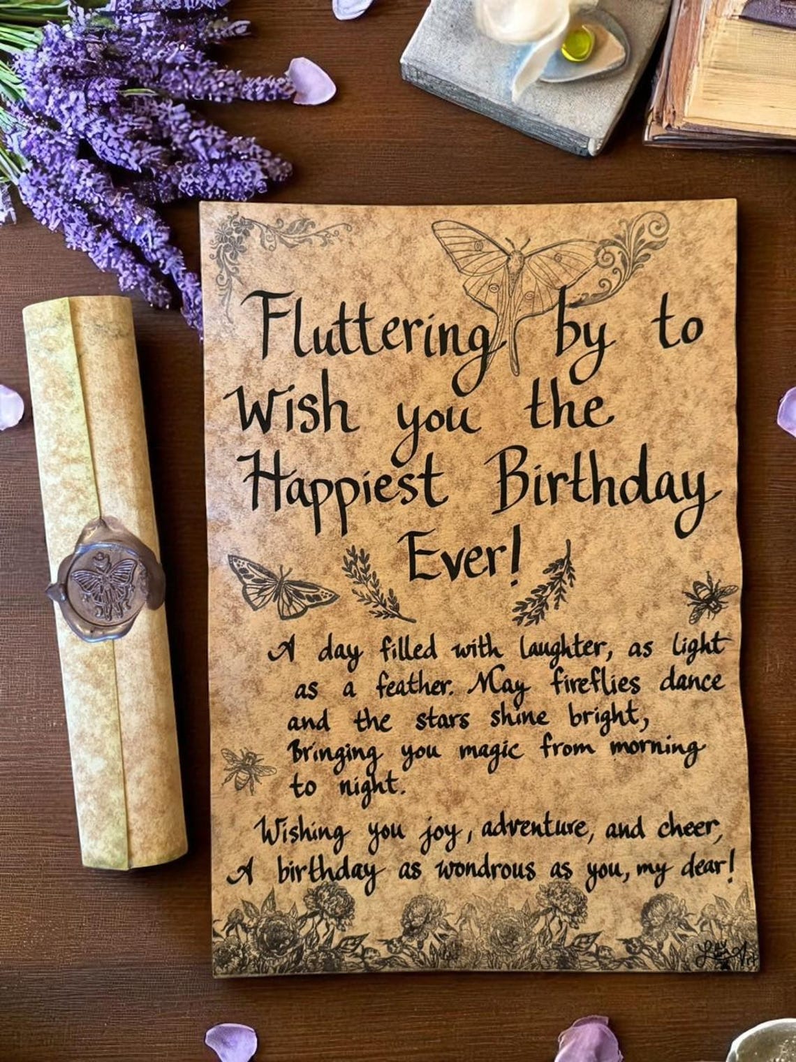 birthday-calligraphy-scroll-handwritten-artwork-personalized-spring