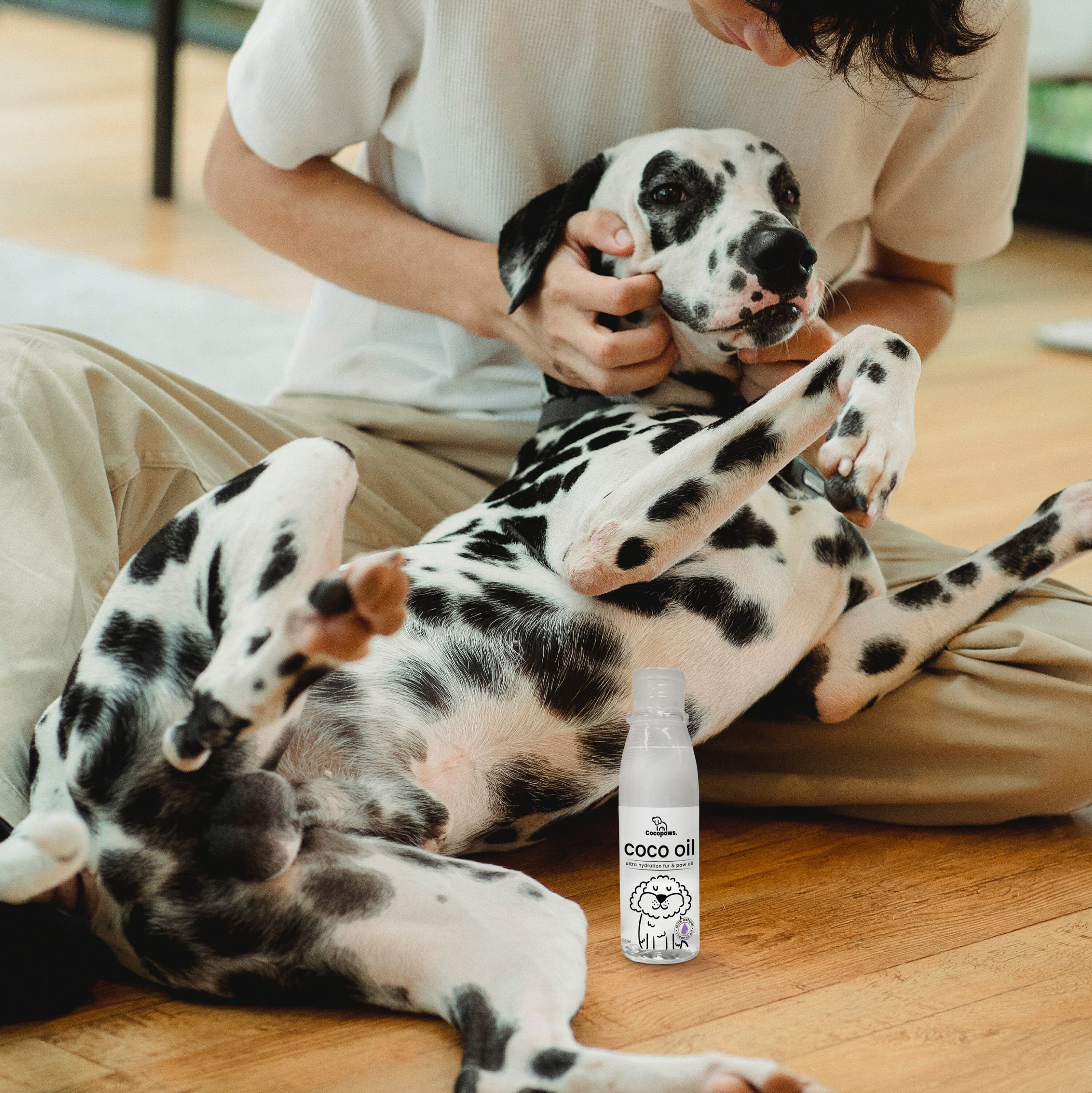 Organic Coconut Oil for Pets Natural Skin & Coat Conditioner for Dogs