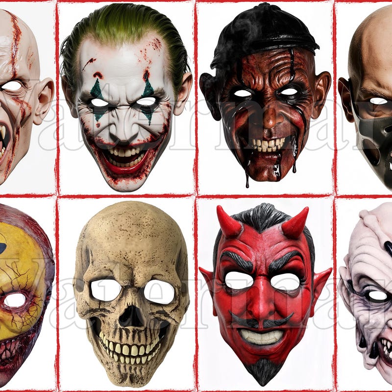 Zombie Mask Etsy — free download