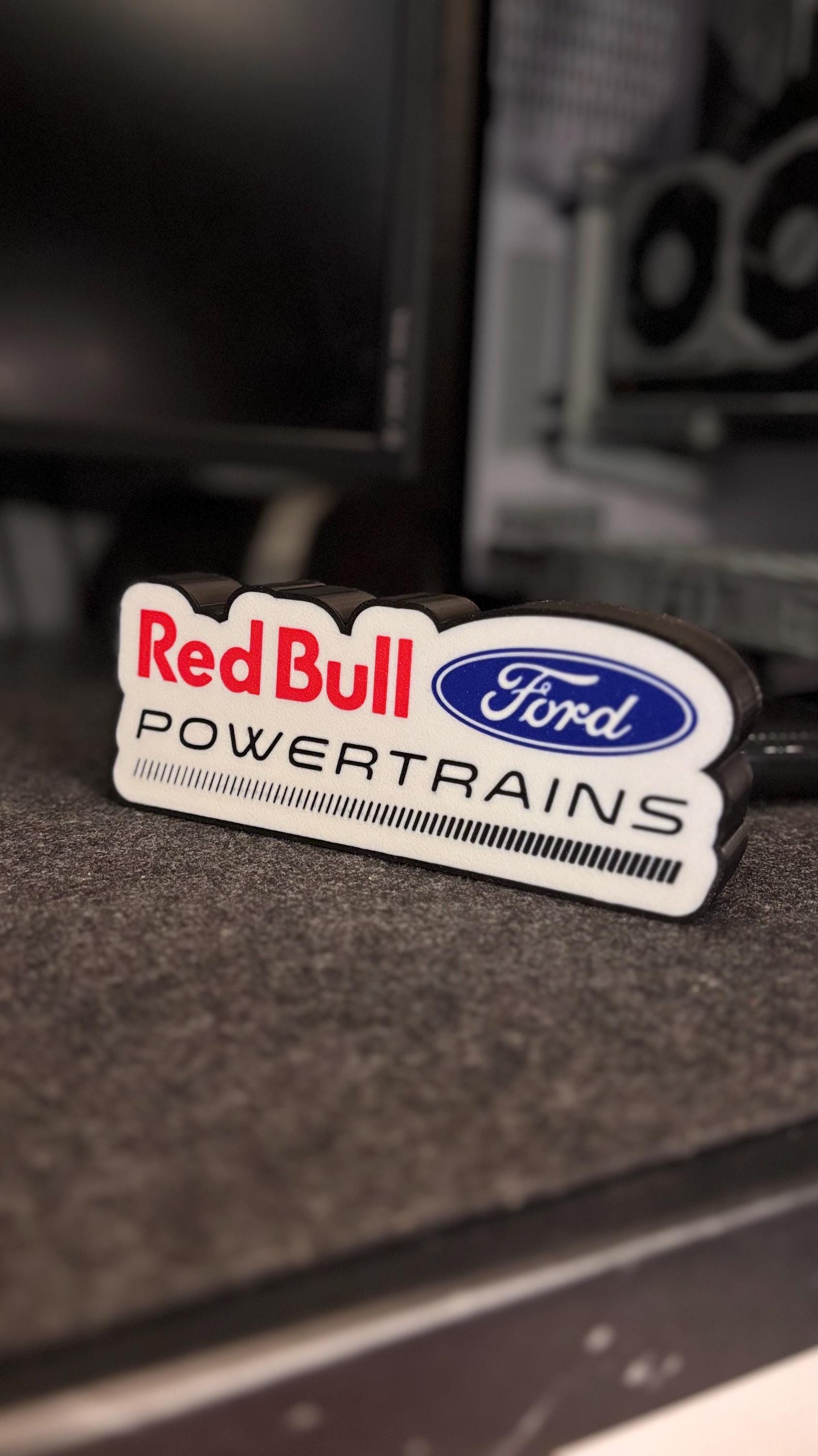 Ford Red Bull Logo Lightbox - Etsy Norway